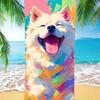 Adult Beach Towels Microfiber Foldable Travel Rag Sandproof Portable Printed Beach Towel For Travel Camping Gym Hotel Pool
