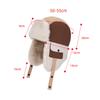 Children's Hat Winter Boys Girls Outdoor Windproof Cold-Proof Bomber Hat Velvet Thick Warm Ear Protection Cap