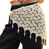 Hochwertiger Damen-Dreiblatt-Klee-Fransen-Strickschal-Rock