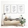 Chrześcijaństwo plakat werset biblijny typografia chrześcijaństwo obraz ścienny na płótnie biblia bóg cytat zdjęcia salon Home Decor