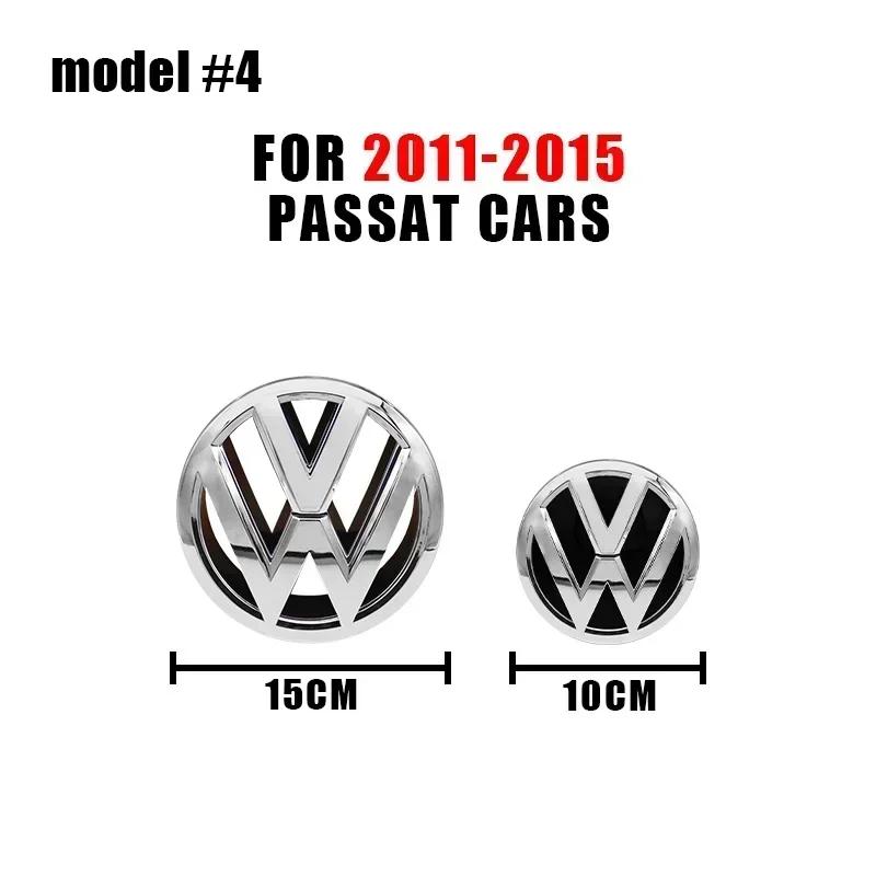 För VW 2025 Het 3D ABS För Volkswagen PASSAT B6 B7 2011-2015 & Passat B8 2016-2018 Bilmärke Motorhuv Framgaller Baklucka Emblem