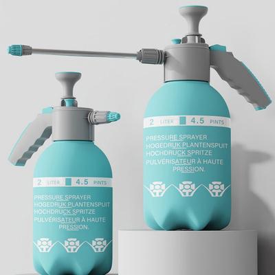 Botella de Spray Manual de Presión de Aire Engrosada de Gran Capacidad 2L para Jardinería Doméstica, Riego, Limpieza, Desinfección