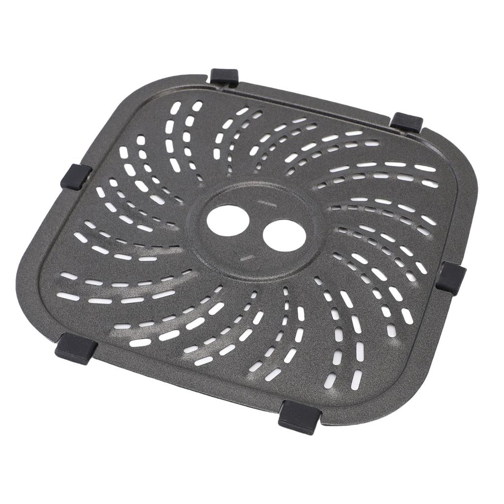 Grillplattenersatz für PowerXL Serie Fritteuse Edelstahl Grillpfanne Tablett Rost Kompatibel mit 6QT und 8QT