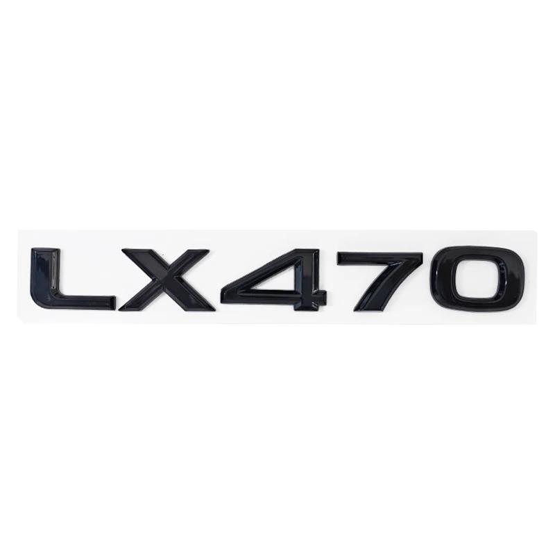 3D ABS Logo For Lexus GX470 LX570 LX600 RX350 RX300 Emblem Number Letters Sticker Car Trunk Badge Adhesive Decal AccessoriesDX7