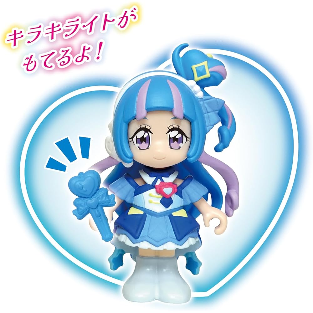 Bandai Cure Wink Precure Doll with Accessories for Kids 3-6 Years