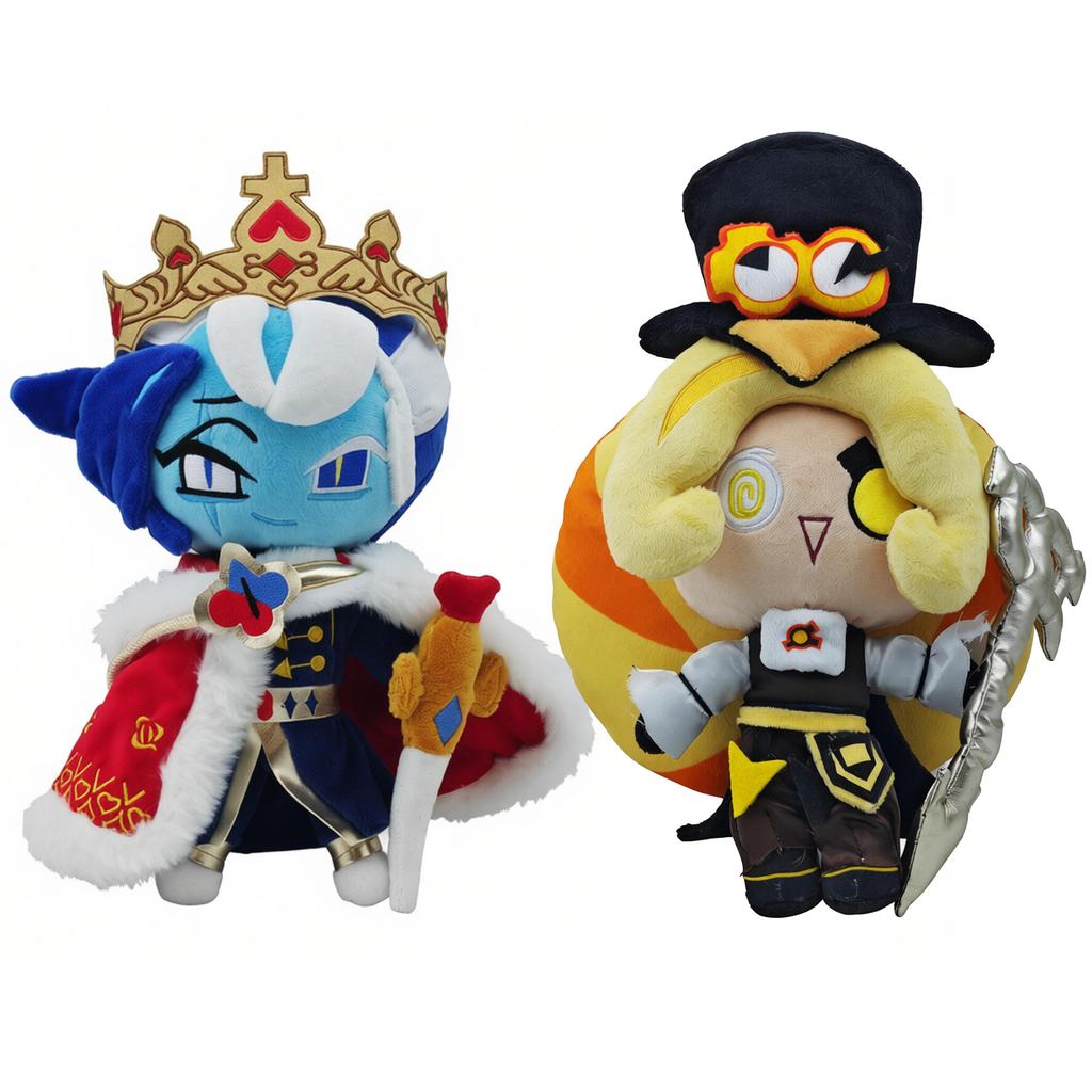 30Cm Cookie Run Kingdom Timekeeper Cookie Plushie Shadow Milk Cookie Stuffed Doll Plush Toys Home Decorative Pillow Xmas Gifts