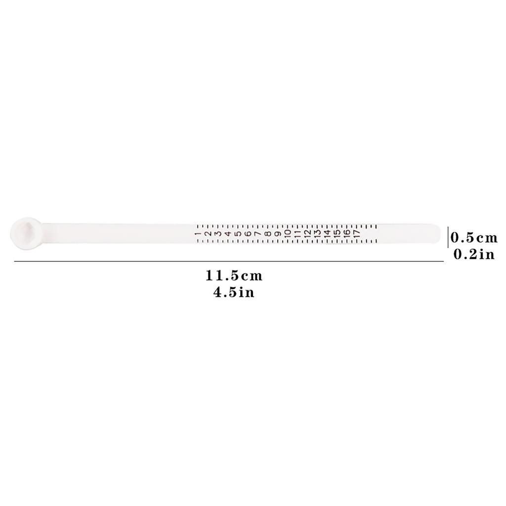 Finger Measuring Tool Ring Ring Measurement Ring Us Code 1-17 Us Degree Ring Measurement