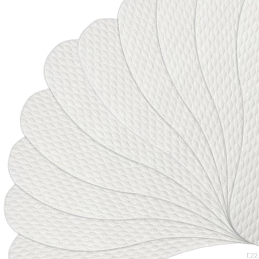 10Pcs Disposable Shoe Liners Breathable Insoles Pads for Women Inserts Running