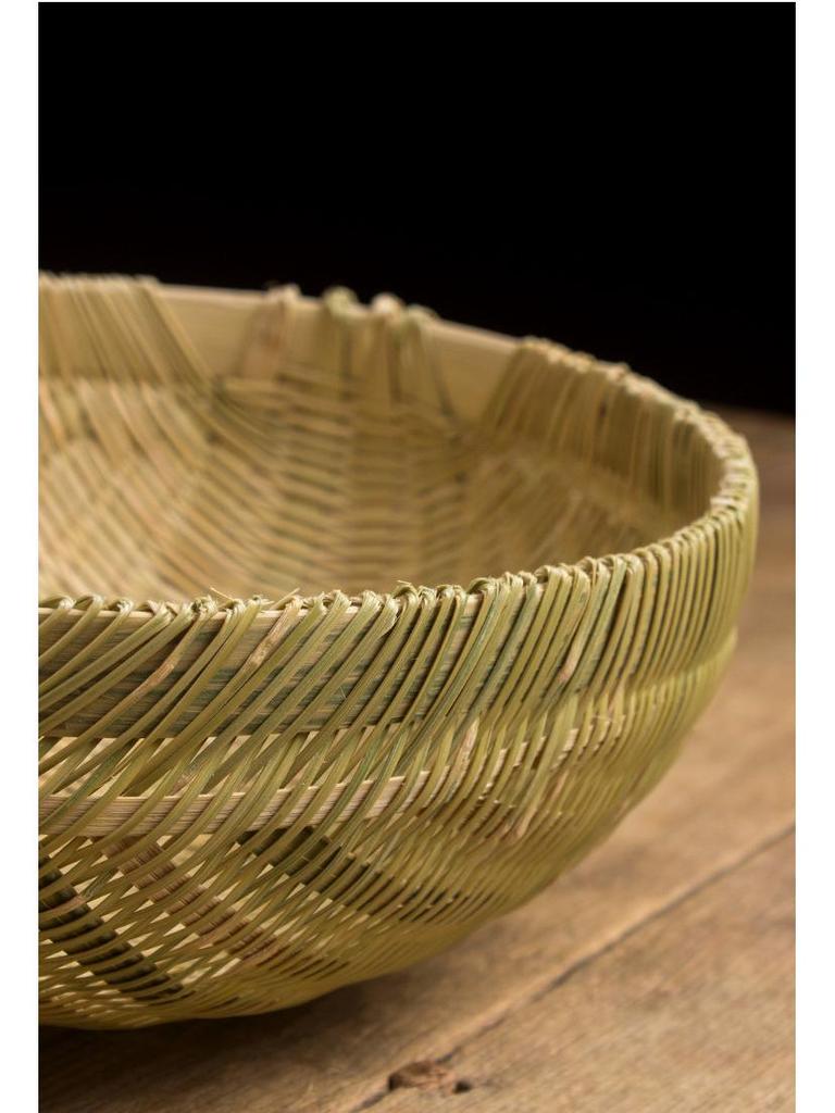 Multi-Purpose Bamboo Weaving Basket for Washing, Draining, and Storing Vegetables, Fruits, Rice, and Steamed Buns