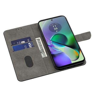For Motorola Moto G45 5G/G34 5G Case PU Leather 3D Pattern Wallet Phone Cover with Standing Function