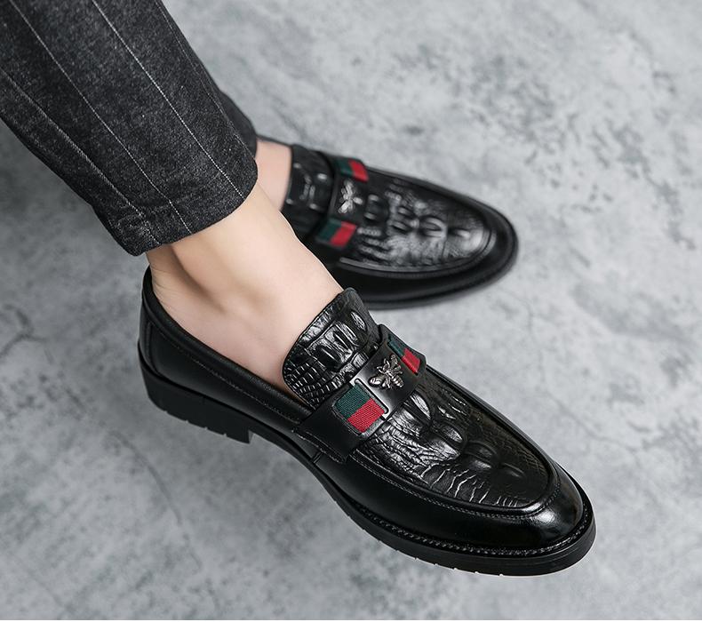 

Мужская обувь Кожаная Мужская Мужские Оксфорды Туфли для Мужчин Роскошные Дизайнерские Лоферы Платформа Мужская Кожаная Обувь Мужчина 44 чёрный