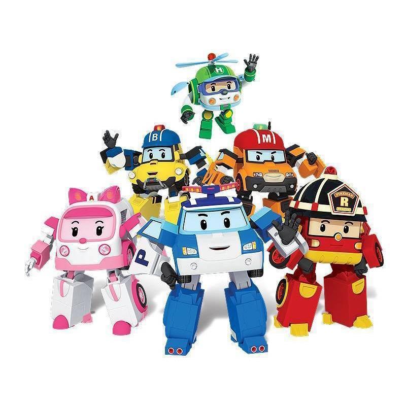 Transform Your Kid's Playtime With Robocar Poli Toy Car Pull Back Car And Action Figure In One!