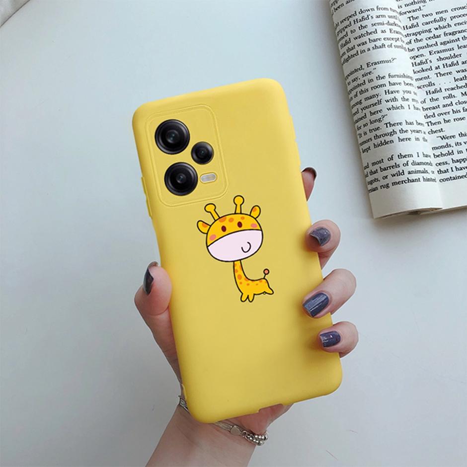 For Redmi Note 12 Pro Plus Case Cover TPU Silicone Shell for Xiaomi Redmi Note12 Pro 5G Phone Case Note 12Pro Plus Cartoon Funda