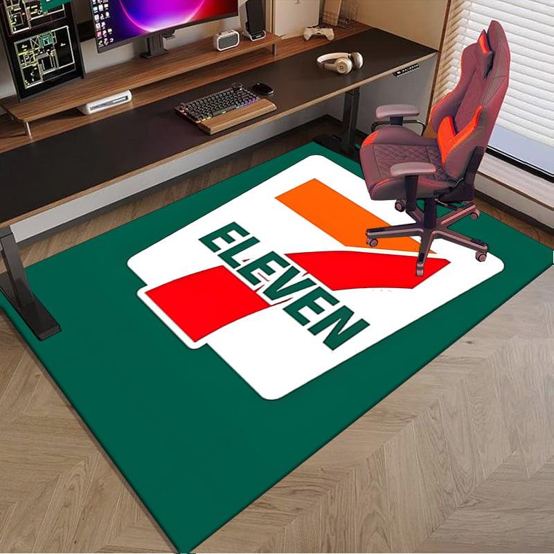 Seven eleven Area Rug Office rug, Chair Rug, Decor Carpet Livingroom bedroom Mat, Large Size Fan gifts Christmas gifts