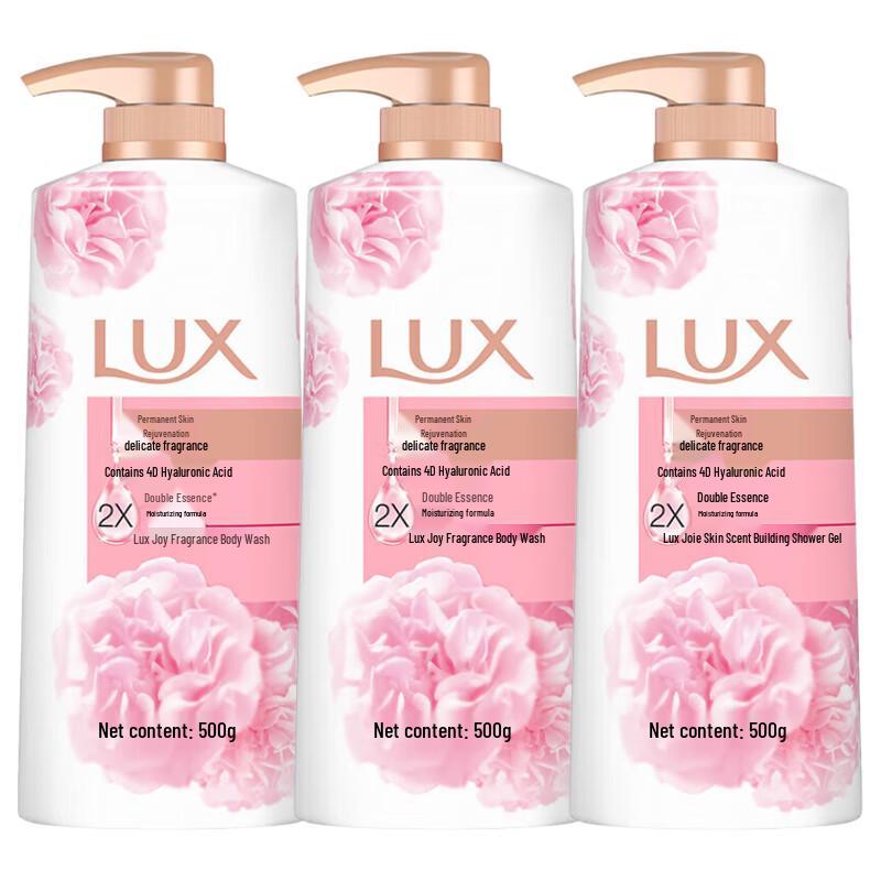 

LUX Delicate Skin Fragrance Shower Milk (3 x 500g)