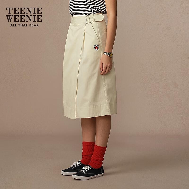 Teenie Weenie Women's Asymmetric Mid-Length Skirt