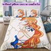 OnePiece anime cool Soft and Comfortable Duvet Cover, Children's Bedding Set Gift, Extra Large Size, Various Sizes Available