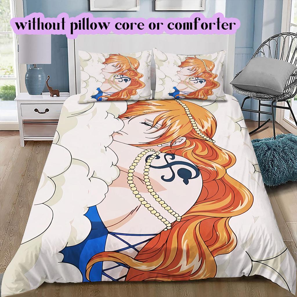 OnePiece anime cool Soft and Comfortable Duvet Cover, Children's Bedding Set Gift, Extra Large Size, Various Sizes Available