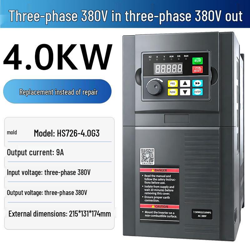 Three-Phase 380V Water Pump Inverter (1.5-22KW) for Constant Pressure Supply