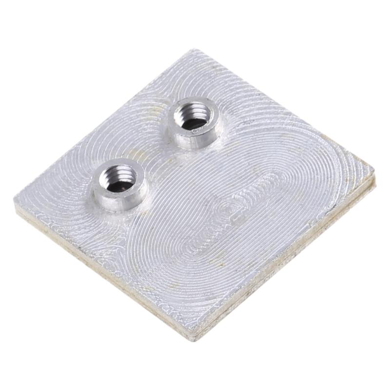 Cellphone Radiator Heatsink 1PC Aluminum Water Cooling Block for Liquid Water Cooler Heat Sink System Silver 40mm