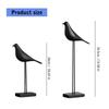 Decorsative Sculpture Home Decors Resin Birds Statues with Base Birds Figurines Table Top Decors for Living Room,Bedroom