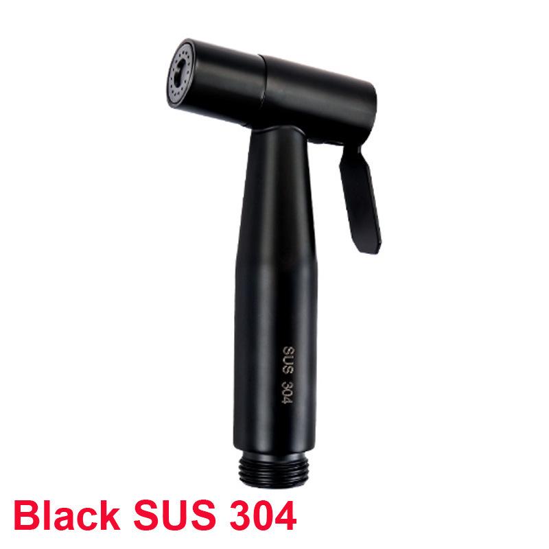 304 High-Pressure Toilet Bidet Sprayer Set with Faucet and Nozzle