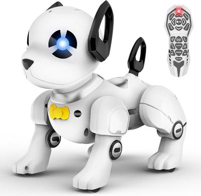 Smart Robotic Dog for Kids with Touch Sensor & Voice Control, STEM Educational Toy with 200+ Reactions, Safe ABS Material