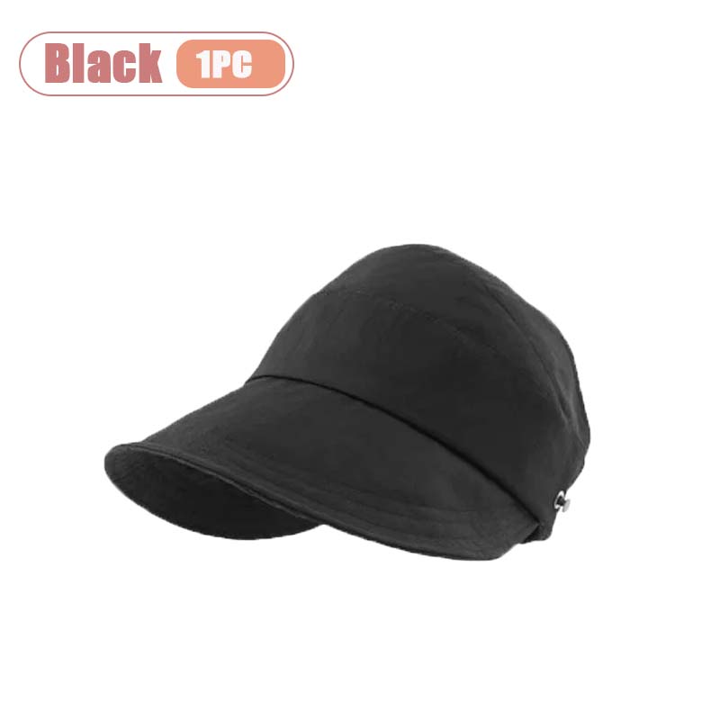 1-5PCS Women‘s Summer Sun Protection Hat Visor Face Cover Bucket Cap Korean Style Baseball Hat for Outdoor Beach Travel