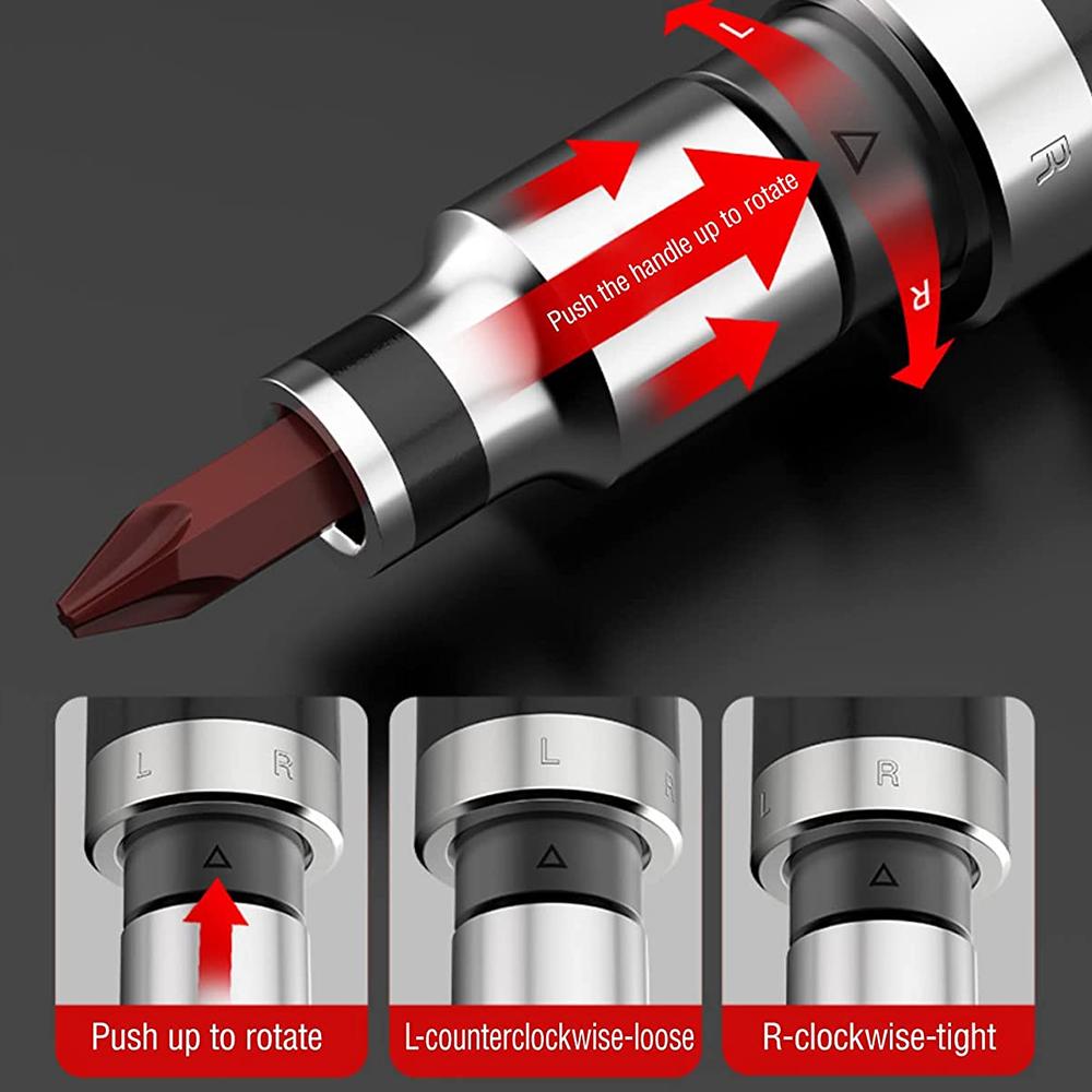 12 STÜCKE Schlagschraubendreher Hand Manuell Reversibel Schlagschrauber Set Langlebig Entfernen Lösen Verrostete Befestigungselemente Oder Festgefressene Schrauben
