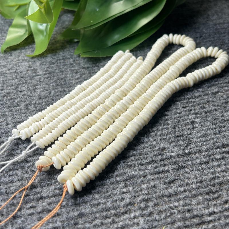 

Natural Yak Bone Star-Moon Vajra Beads, DIY Buddhist Accessories, 6x2mm/8x2mm. 8*2 [108 pieces]