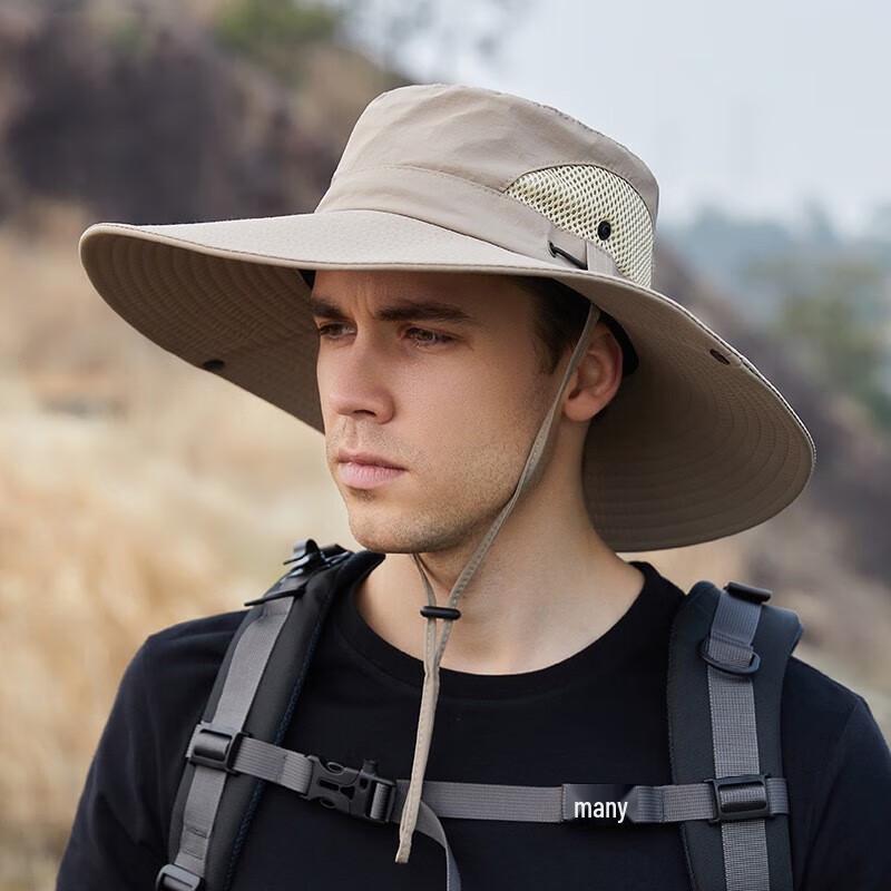 Tri-polar Men's Wide Brim Sun Bucket Hat TP6458