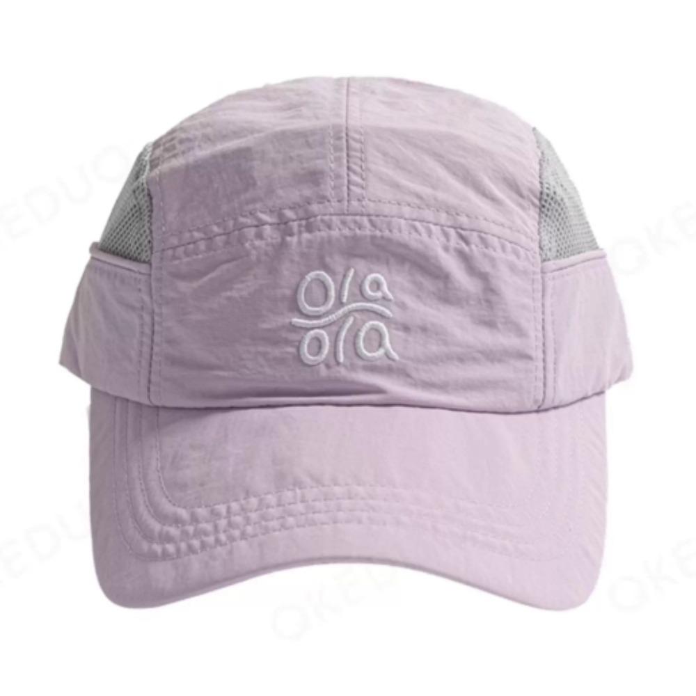 Lightweight Quick-Dry Breathable Baseball Cap UV Protection Ventilated Mesh Adjustable Unisex Sun Hat for Outdoor Hiking Camping