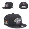 2025 NFL Raiders Flat Brim Cap - Embroidered, Sun Protection, Unisex