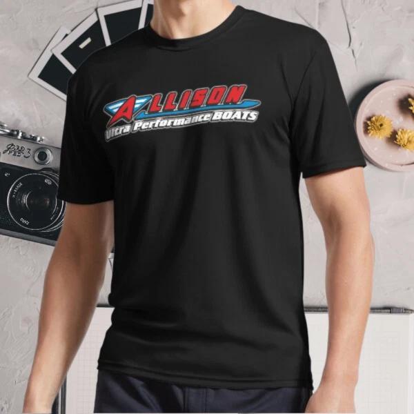 

New Shirt Allison Performance Boat Active Logo T-Shirt Funny Size S - 5XL M