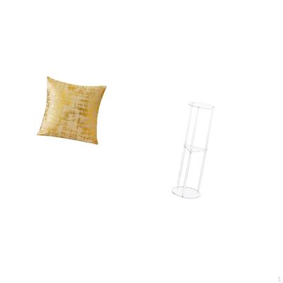 Elegant Acrylic Cushion Cover for Living Room Office Dorm Car Small Space Decor Bedside Table Easy