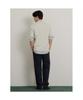 Binpolmen Garment-Dyed Semi-Wide Pants Navy