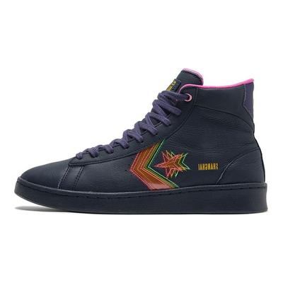 Pro Leather High Heart of the City - Shanghai Unisexové tenisky Modrá Obsidiánová Hyper-Magenta 170237C