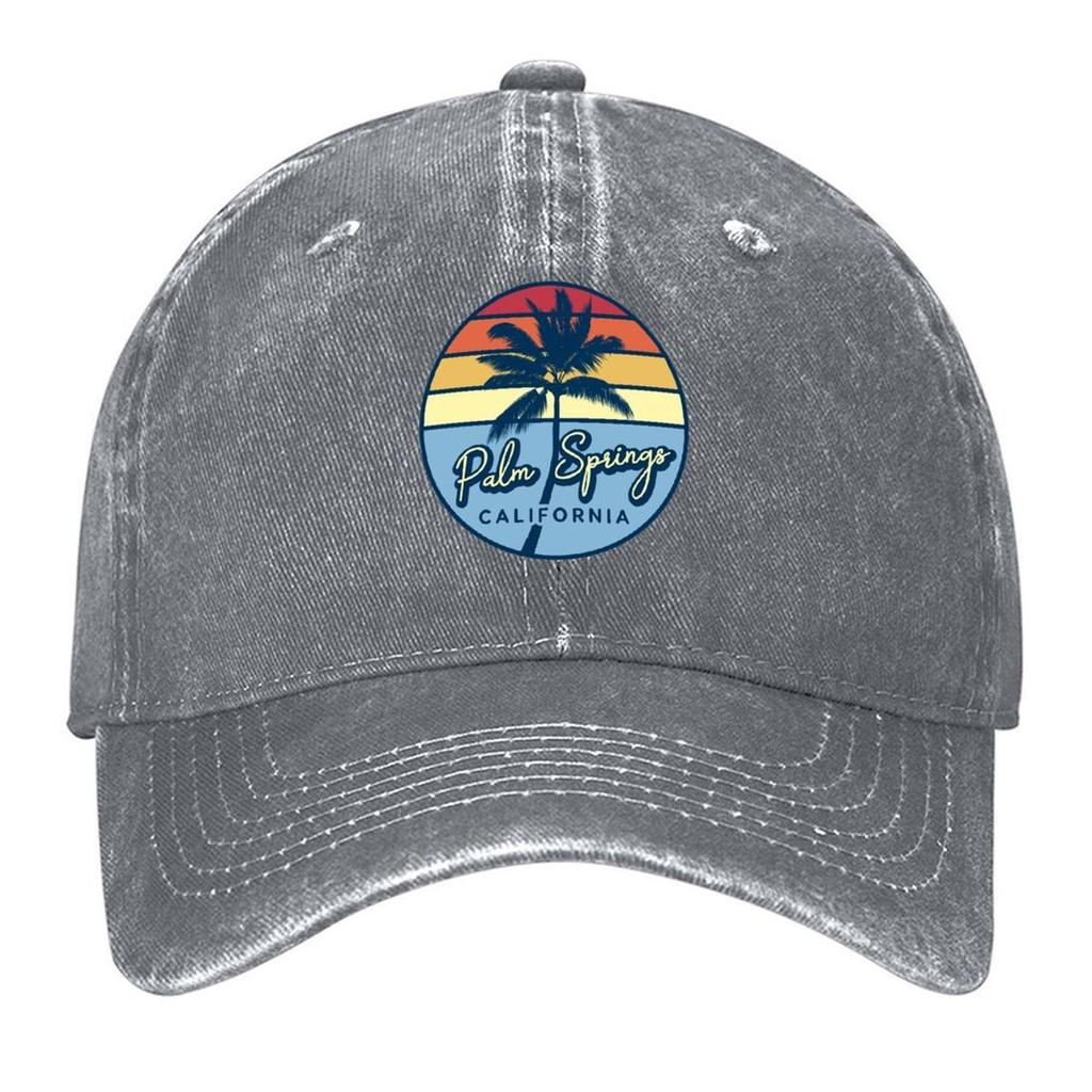 2026 Palm Springs California Baseball Cap Sun Hat For Children Luxury Hat New In The Hat Beach Bag For Man Women's