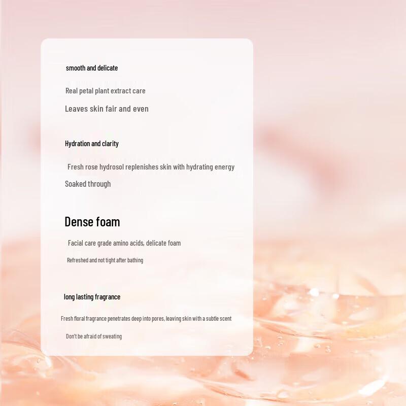 Ban Mu Hua Tian Rose Petal Scented Shower Gel