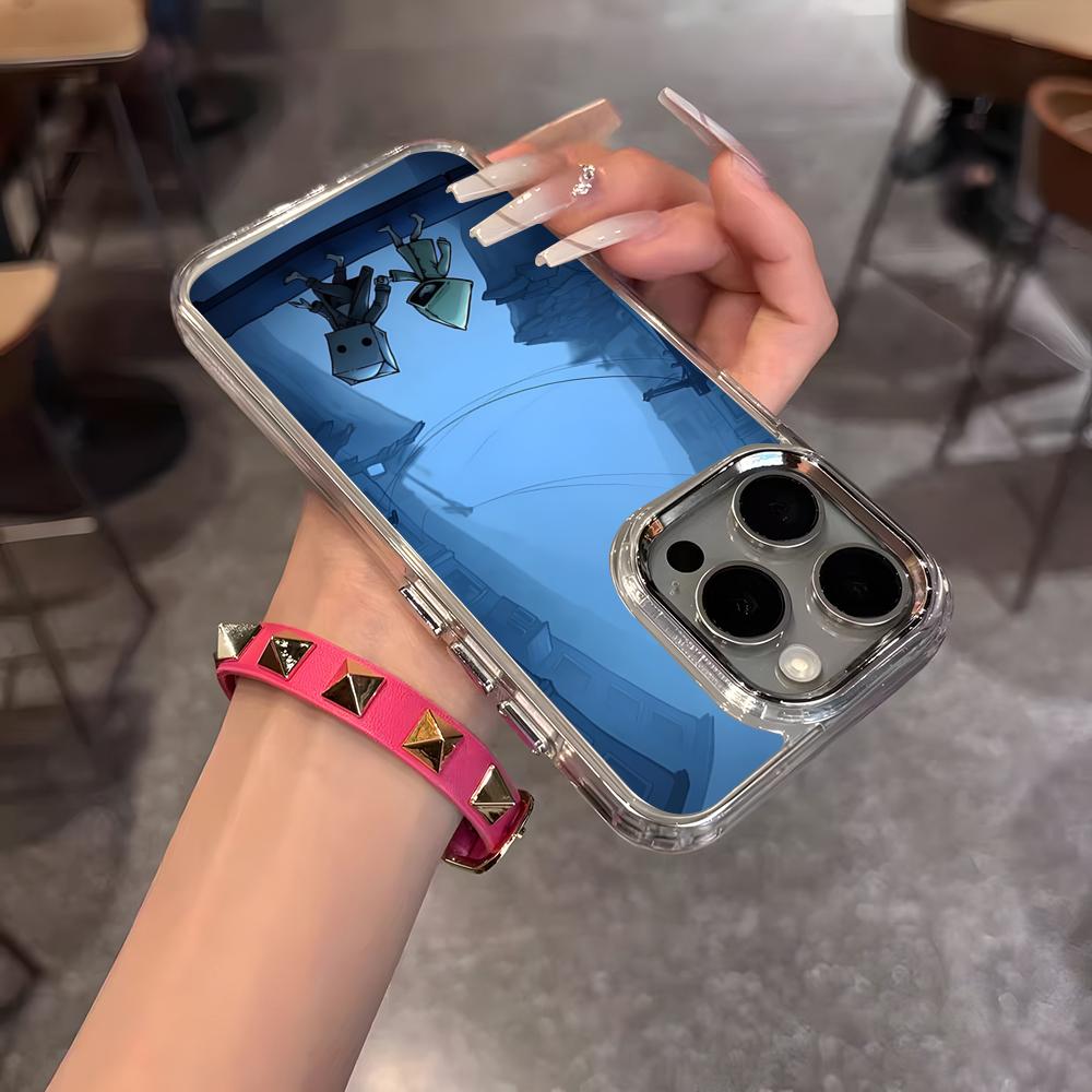 Little Game N-NightmareS Phone Case For IPhone 17 Air 16 15 14 13 12 11 Pro Pro Max Plus Transparent Soft Cover