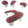 U Shape Arm Rest,Breathable Velvet Surface,Manicure Hand Stand,Nail Rest for Manicure,Non Slip