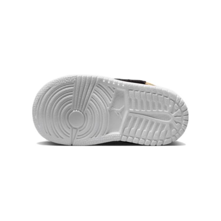 Neuer Jordan Sky Jordan 1 Mid Schwarz Metallic Gold Weiß TD DV6068-071