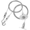 2Pcs Adjustable Picture Hanging Wire Heavy Duty Wall Mount Lanyard  Photo Frame