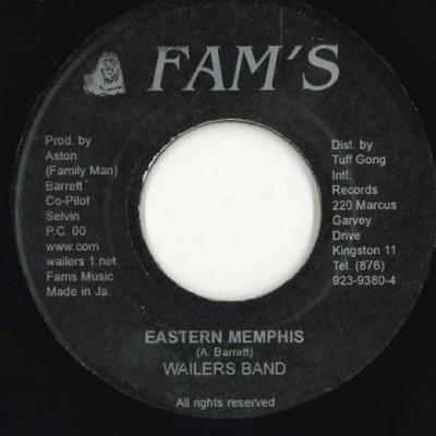 Disque 7 pouces WAILERS BAND - Eastern Memphis Fams 1975 Jamaïque Reggae, Ska & Dub