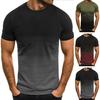 T-Shirt Stilvolles elastisches feuchtigkeitsableitendes Sport-T-Shirt Sommer Dünnes Kompressions-Sport-T-Shirt T-Shirt Streetwear