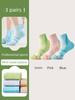Professional Badminton Socks Women Sports Stockings Sweat-Absorbent Towel Bottom Non-Slip Shock Absorption Outdoor Fitness Running Socks
