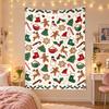 Christmas Printed Tapestry Wall Hanging For Bedroom Living Room Wall Decor Holiday Gift