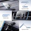 Universal Strong Magnetic Car Phone Holder Foldable 360° Rotatable Phone Navigation Bracket With Anti-Slip Pad Car Accessories