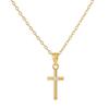Banyan Tree S925 Silver Double Cross Personalized Necklace - Hip-Hop European/American Fashion for Men and Women