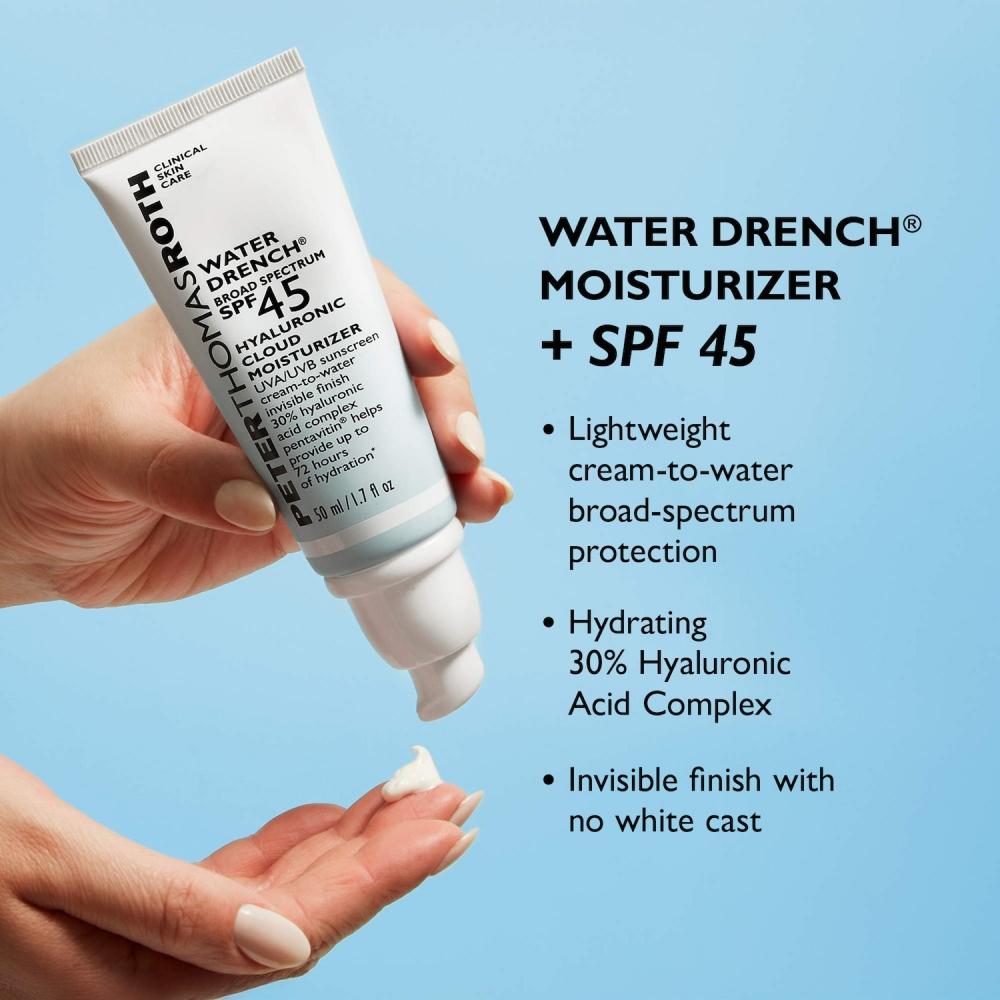 Peter Thomas Roth Water Drench Spf 45 Hyaluronic Moisturizer 0.67 Fl Oz